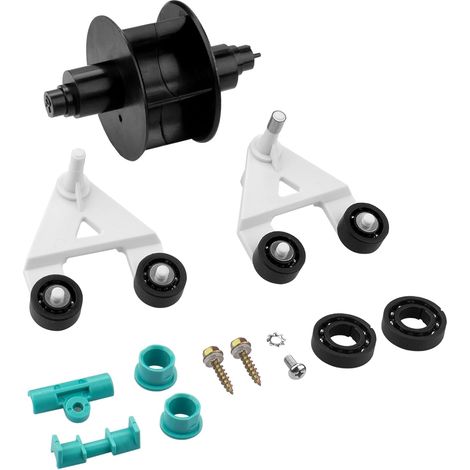 AXV621DAT Kit universale per aspirazione piscine con telaio ad A/turbina compatibile con i pulitori per piscine Hayward Aquabug, per Navigator, Aquadroid, Diver Dave, Wanda The Whale, sostituisce  (1/5)