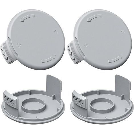 4 Couvercles de Capuchon de Bobine pour Ryobi One+ 18V, 24V, 40V Tondeuses, couvercles de bobine de coupe-bordure compatibles avec Ryobi AC14RL3A (1/5)