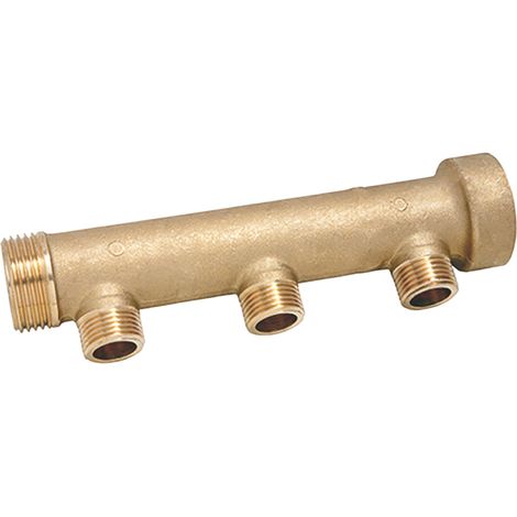 collecteur type bc - arrivée mâle 26 x 34 - 7 départs mâle 15 x 21 - extrémité femelle 26 x 34 - gripp
