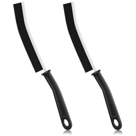 Cepillo para limpieza de hendiduras, 2 piezas, cepillo para hendiduras de baño, herramienta de limpieza para hendiduras (1/4)