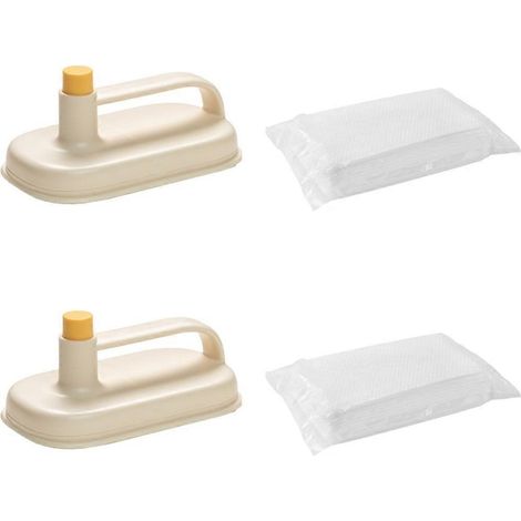 Les lingettes nettoyantes peuvent être remplacées par des tampons à récurer dégraissants jetables. (1/5)