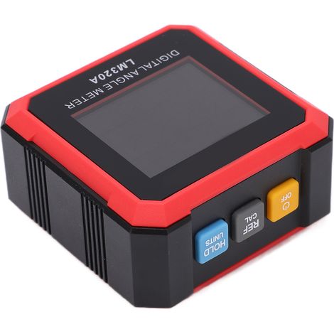 LM320A Digitaler Neigungsmesser mit elektronischer LCD-Hintergrundbeleuchtung, Winkelmesser und Magnetfuß (1/5)
