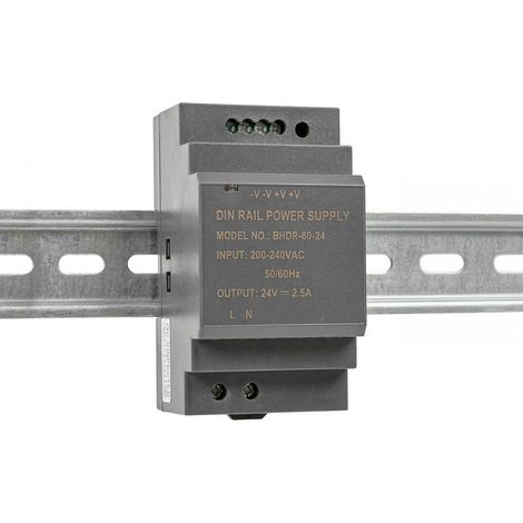 Fuente De Alimentación Para Carril DIN TS35 - 60W - 24V -