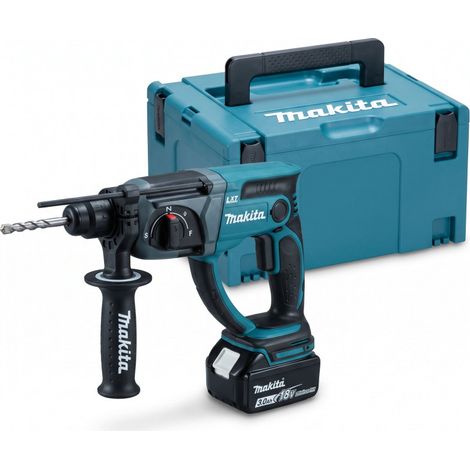 Makita DHR202F1J - Kombihammer SDS plus LXT 18V + 1x BL1830B + MAKPAC (1/4)