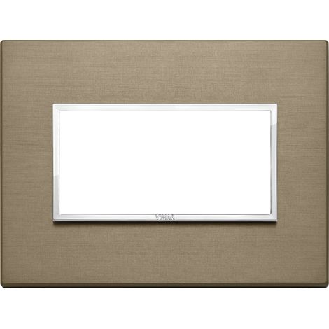 VIMAR - 21654.05 Plaque bronze foncé 4M