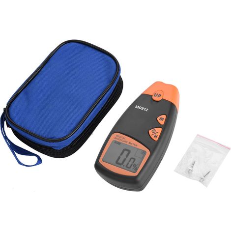 Igrometro digitale MD912 con schermo LCD, 2/4 pin per legno - Misuratore di umidità (1/5)