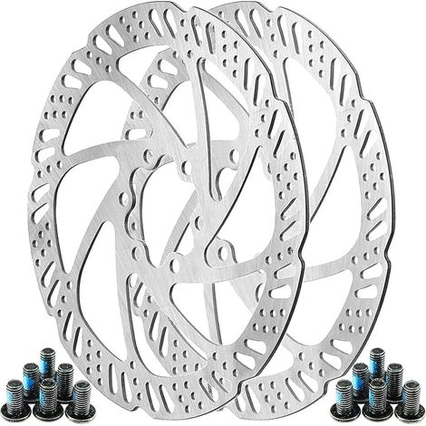 2 pièces de disque de frein vélo, freins à disque vélo, disque de frein Centerlock avec 160 mm de frein à disque vélo pour vélo de montagne, vélo de course, vélo de randonnée (1/5)