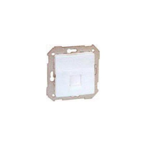 Plaque pour Prise RJ45 Internet SIMON 82 82005 Ivoire (1/2)