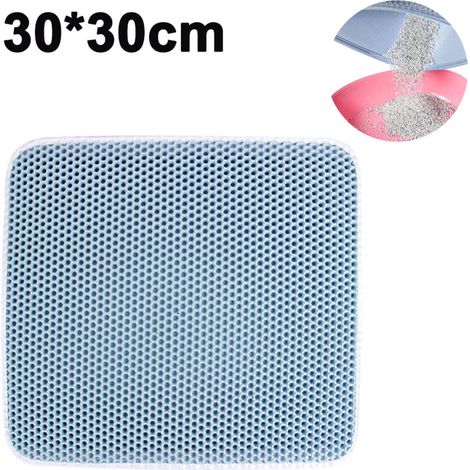 Bardusch-Tapis de litière Cat Litter Trapper, tapis pour chat, tapis pour bac à litière imperméable et option tapis pour chiot. (1/4)