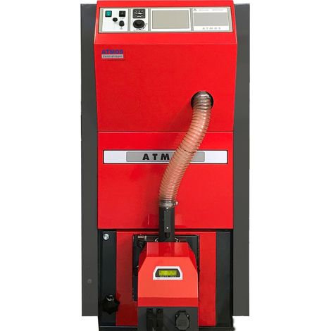 ATMOS Pelletkessel Kompakt PX10 inkl. Förderschnecke mit Pelletbrenner A25PX (1/5)