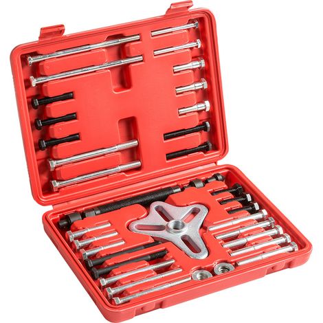 Estrattore per cuscinetti - Estrattore universale - Kit da 46 pezzi - estrattore per cuscinetti, attrezzo per cuscinetti ruota, estrattore per volante