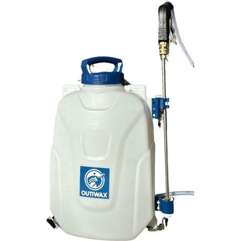 Pulvérisateur dorsal Dowax 15 OUTIWAX 15L — électrique sur batterie, 2 batteries, pression réglable