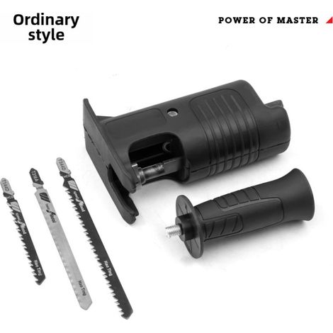 Scie électrique modifiée, scie sabre portable pour usage domestique, perceuse électrique de conversion, clé électrique, accessoires pour outils alternatifs de travail du bois (ordinaires) (1/5)