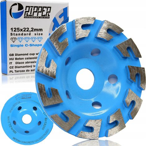 Disque de meulage pour ripper à béton 125 mm, simple - C (1/5)