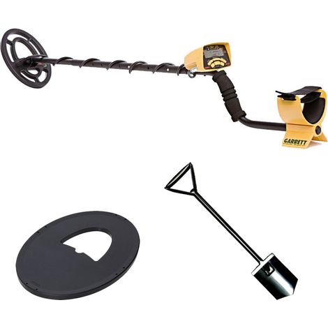PACK : Détecteur de métaux Garrett ACE 250 + Pelle Bigfoot + Protège disque (1/3)