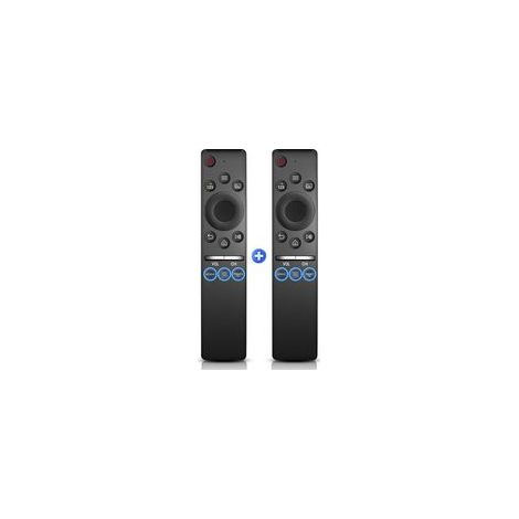 Set mit 2 Universalfernbedienungen für alle Samsung LED QLED UHD Frame Solar 4K 8K Smart TVs. Originalfernbedienung mit Direktwahltaste. (1/5)
