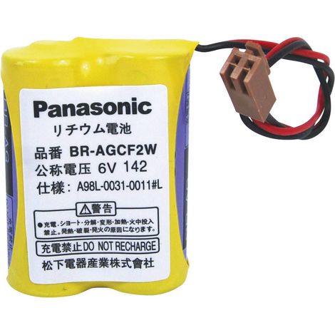 Panasonic BRAGCF2W Batteria speciale con spina Litio 6 V 1800 mAh 1 pz.