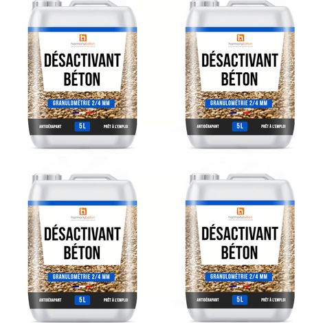 Désactivant - 4 x 5L - Harmony Béton - 2/4 mm