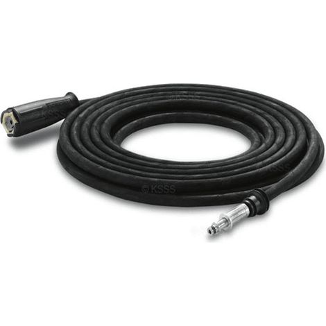 Flexible haute pression 150° 10 mètres – Accessoire pour nettoyeur haute pression – Compatible KÄRCHER – 63898530 (1/2)