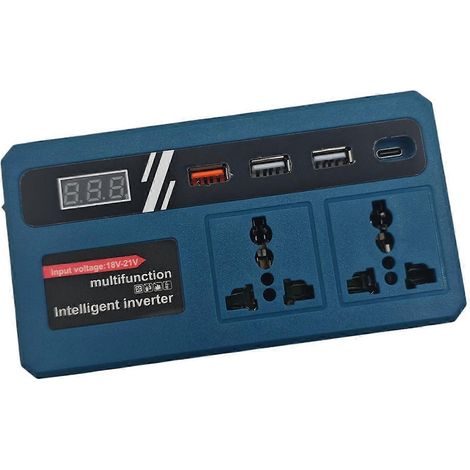 Convertisseur de puissance, adaptateur secteur, équipement domestique 18-21 V vers 220 V, facile à utiliser (1/5)