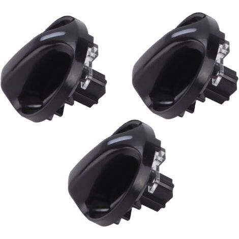 3 Pièces Ensemble de Boutons de Chauffage A/C 559050C010 Boutons de Commande de Modification de Voiture Cadrans Chauffage Ca ou Remplacement de Ventilateur pour Tundra 2000-2006 (1/4)