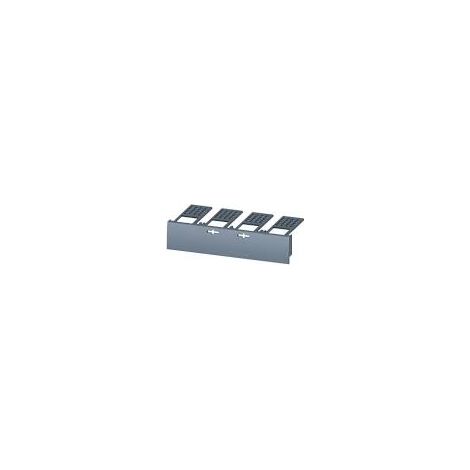 Calotta Coprimorsetti per base in esecuzione rimovibile ed estraibile accessori per: interruttore automatico, a 4 poli 3va1 100/160