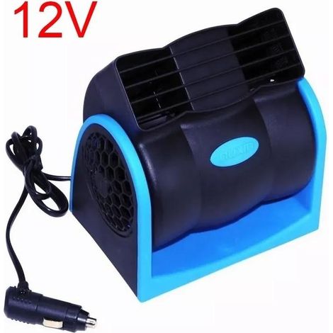 Ventilateur de climatisation automobile turbocompressé, 12 V ou 24 V, bleu -12 V (1/5)