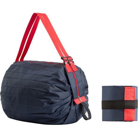 Sac de courses pliable, sac fourre-tout réutilisable, sac à provisions en nylon lavable et écologique (1/5)