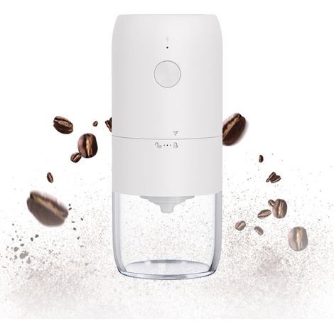 Accessori per macchine da caffè, macinacaffè elettrico portatile, mini macinacaffè ricaricabile, macinacaffè per espresso con diverse impostazioni di macinatura. (1/5)