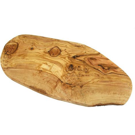 Planche à découper rustique en bois d'olivier pour cuisine, longueur 25 à 29 cm - PANGIVO