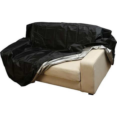 1 pièce Housse pour banc de jardin,Housse pour banc de jardin 3 places et extérieur,Housse pour canapé de jardin en tissu Oxford 210D,imperméabl (1/5)