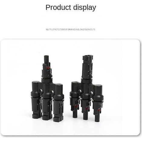 Vier-Wege-Konverterstecker für Solarpanel, Parallelstecker (siehe Abbildung) (1/5)