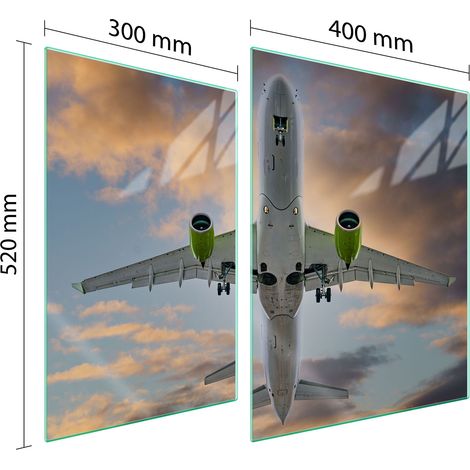 GLASSCHUTZPLATTE FÜR HERD 70x52 PLANE (1/5)
