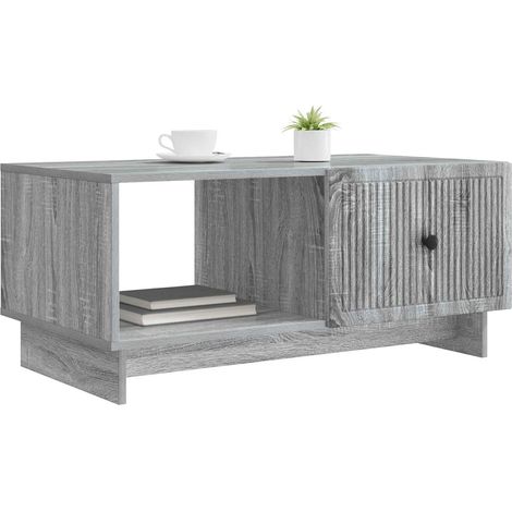 Maison Exclusive - Couchtisch Graues Sonoma 90 x 50 x 40 cm Holzw