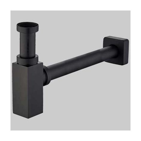 SIFONE ARREDO QUADRO NERO - 1" 1/4 x 32