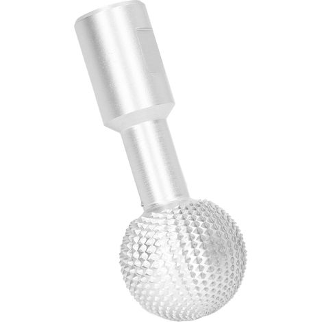 Lime rotative 14mm boule sphérique pour bois sculpture polissage argent (1/5)