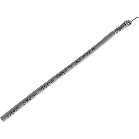 5 Metros Cable COAXIAL TV 17 VAT Blanco (1/2)