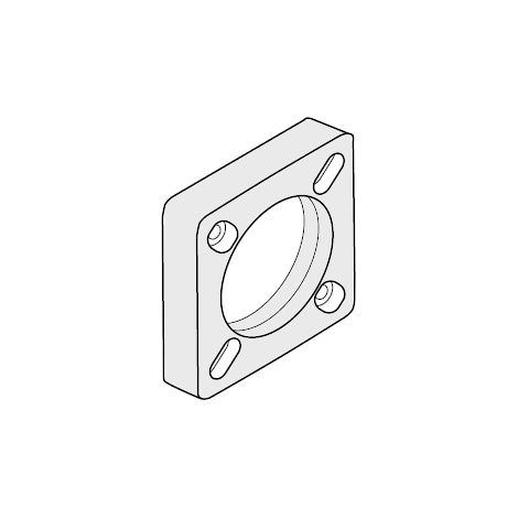 Zwischenflansch 30 mm - 24000322 von Weishaupt
