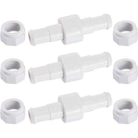 D20-Set mit 3 drehbaren Schlauchverbindern und 6 D15-Düsen, kompatibel mit den Zodiac Polaris 180, 280 und 380 Crezuo Poolreinigungsrobotern (1/4)
