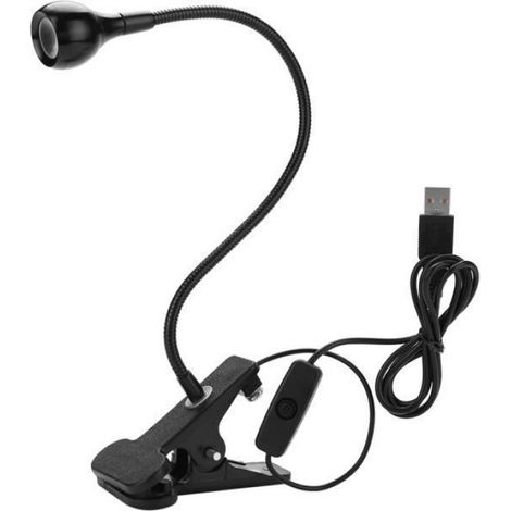 Lampe UV - 3 W - Longueur d Onde 395 nm - Avec Clip de Fixation - Pour Séchage de Colle UV - USB - 1 Pièce (1/4)
