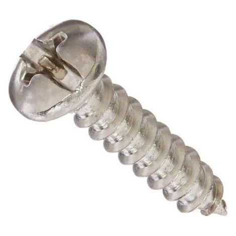 Vis 6 pans Phillips, 8pouce x 1 1/4pouce, en Acier ( Prix pour Paquet de 100 )