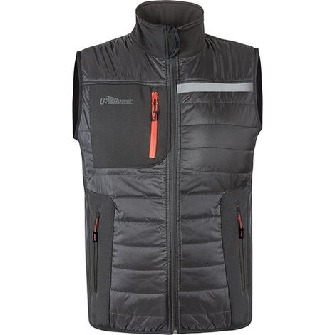U-POWER GILET WALL GRIGIO TG.XL