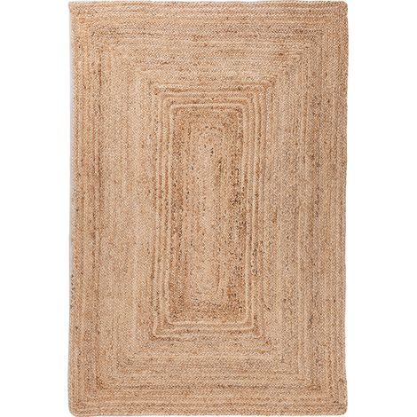 Alfombra rectangular en yute natural Tempo SKLUM 120 x 180 cm (1/5)