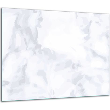 PLAQUE DE PROTECTION EN VERRE POUR CUISINIÈRE 60x52 MARBRE (1/5)