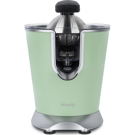 HKoenig AGR88, Exprimidor eléctrico, 160 W, Acero Inoxidable, Verde Pastel (1/5)