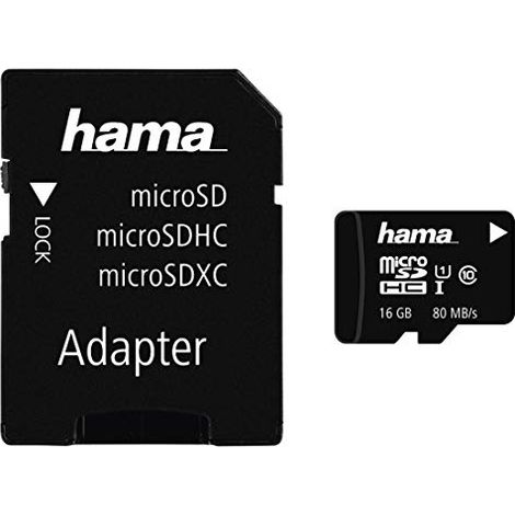 Hama microSDHC 16GB UHS-I Classe 10 (1/3)