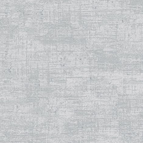 Empapelado efecto estuco Profhome 396572 papel pintado no tejido texturado con textura perceptible y acentos metálicos gris plata 5,33 m2
