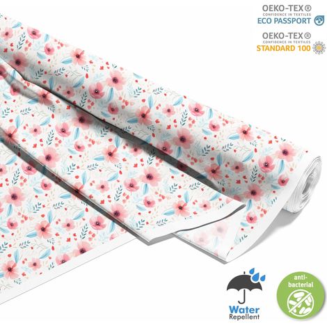 TISSUS DÉCORATIFS D'EXTÉRIEUR OXFORD - Fleurs - DX2784 (1/5)