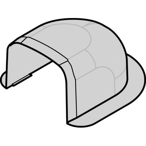 Pass de mur CLM65090 Blanc P - GOULOTTE DISTRIBUTIO HAGER CLM6509061