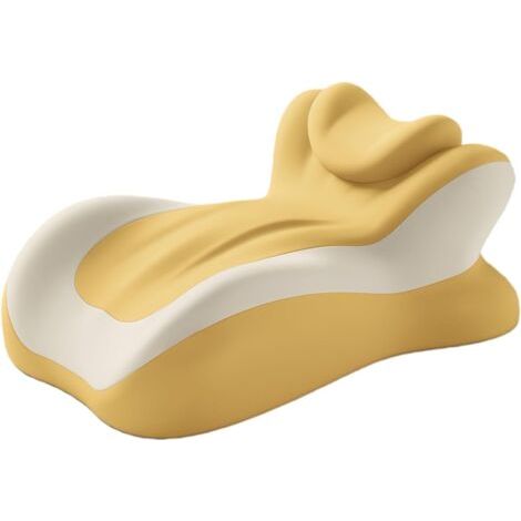 Repose-jambes ergonomique multifonctionnel en mousse à mémoire de forme - convient pour la lecture, les massages, les canapés, les chaises, les voyages, les études et le travail. (1/4)